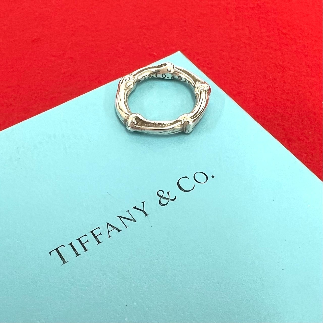 TIFFANY&Co. ティファニー バンブー リング シルバー925 リング・指輪 10号 シルバー
48401