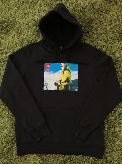 Supreme x The North Face Hooded Sweatshirt "Black"