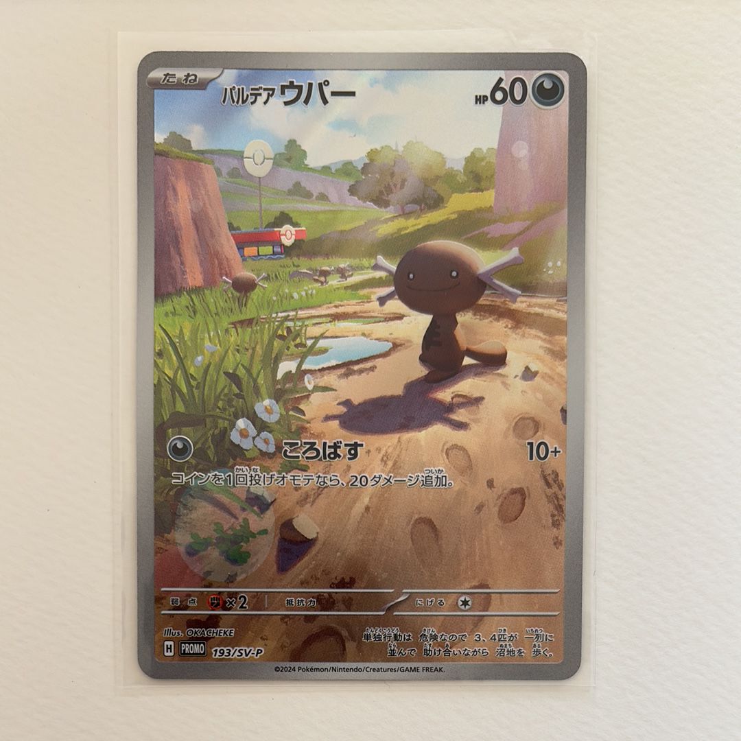 Japanese Promo Card Pokémon TCG 193/SV-P – Near Mint, Holo Rare