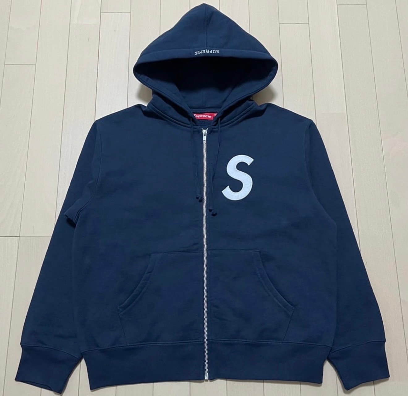 Supreme S Logo Zip Up Hooded Sweatshirt (25FW) 
