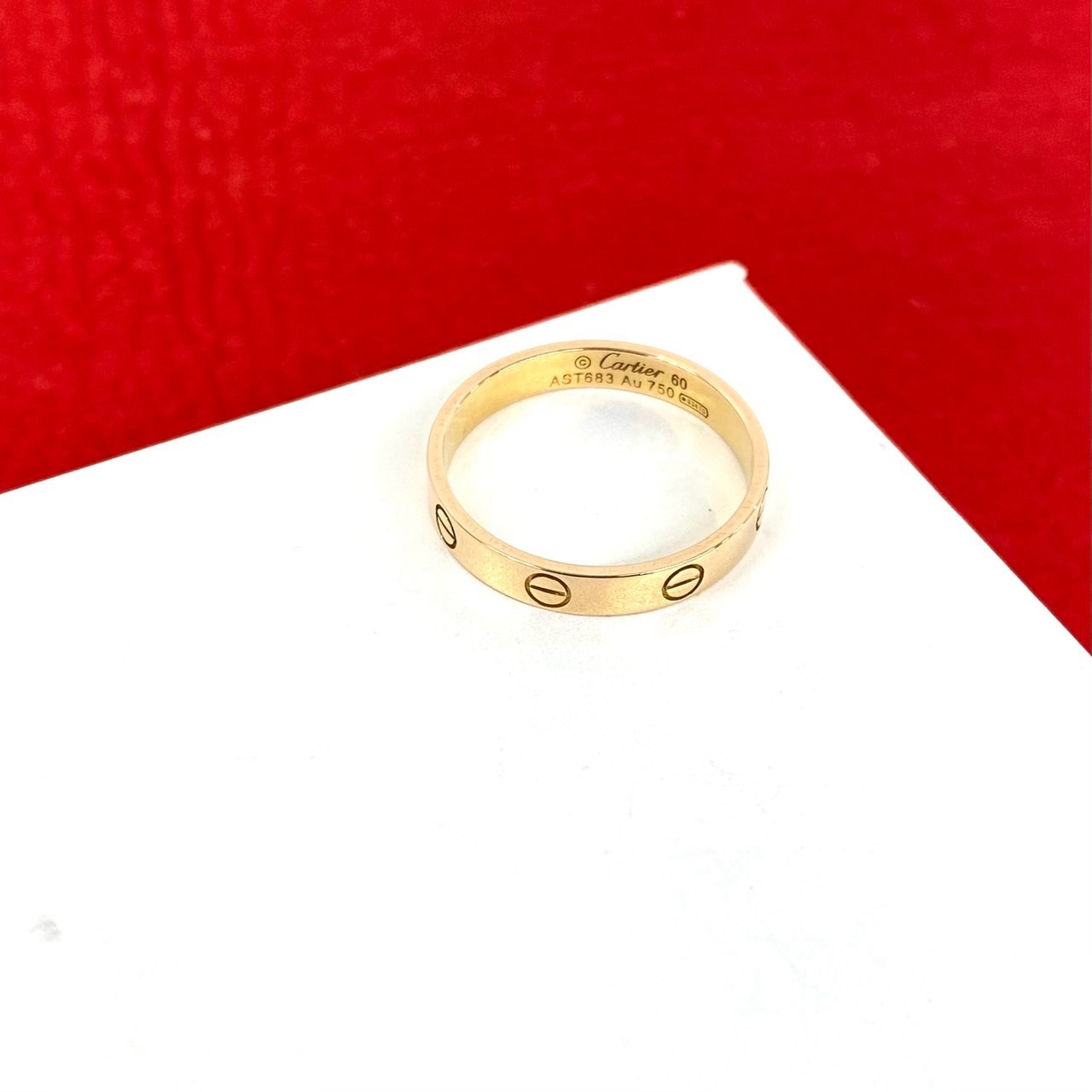 CARTIER カルティエ ミニ ラブリング K18ピンクゴールド リング・指輪 19号 ゴールド
30650