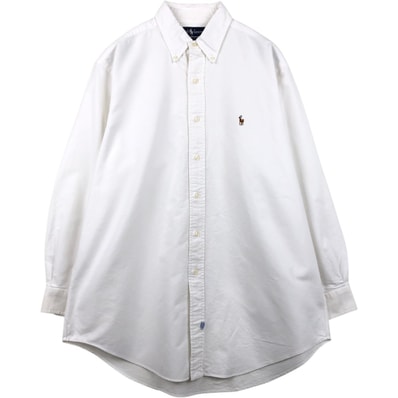 古着 ラルフローレン Ralph Lauren 長袖 ボタンダウンシャツ メンズXL相当/eaa678436