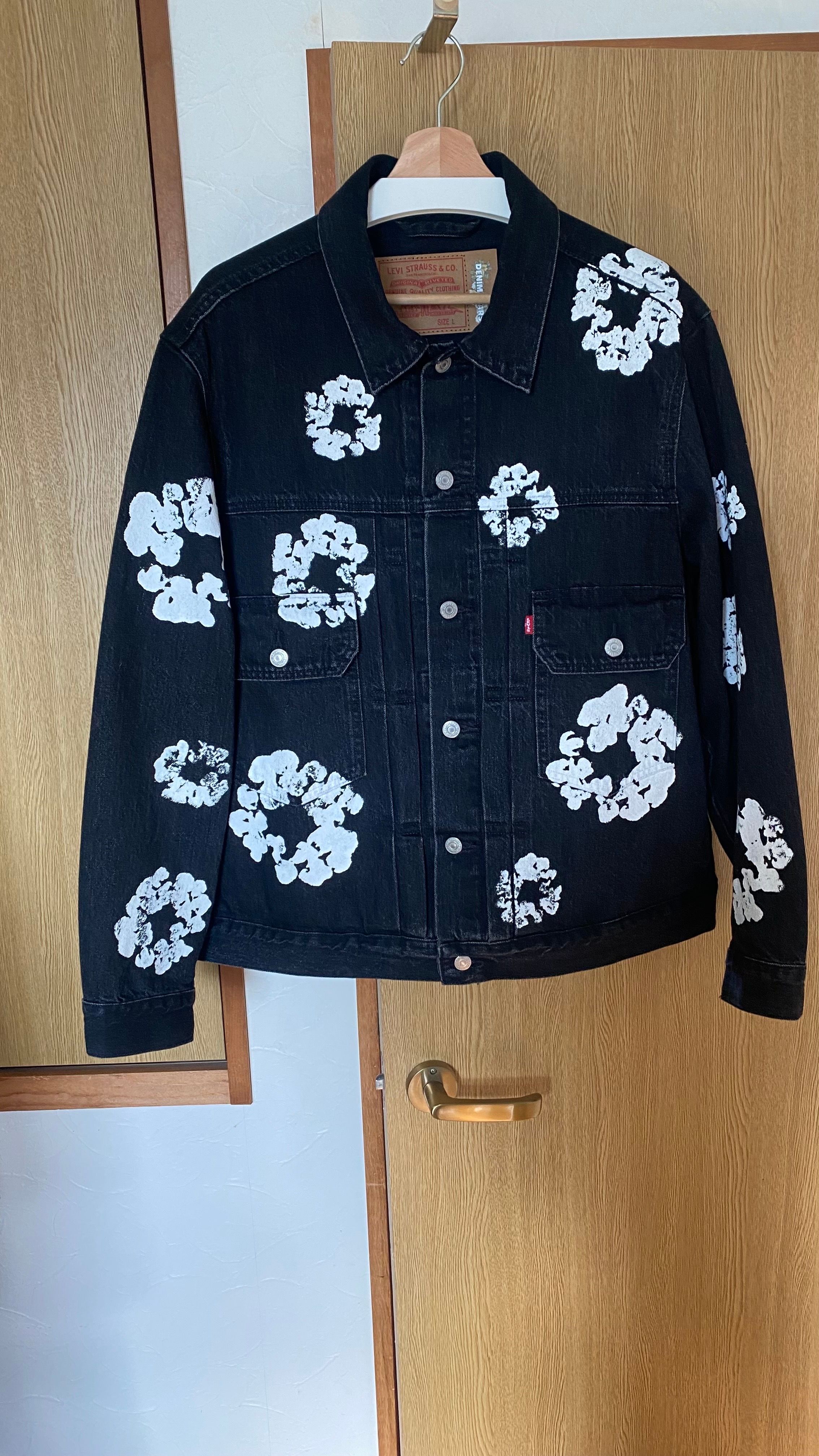 LEVI'S x Denim Tears Type-2 All Over Wreath "Black"