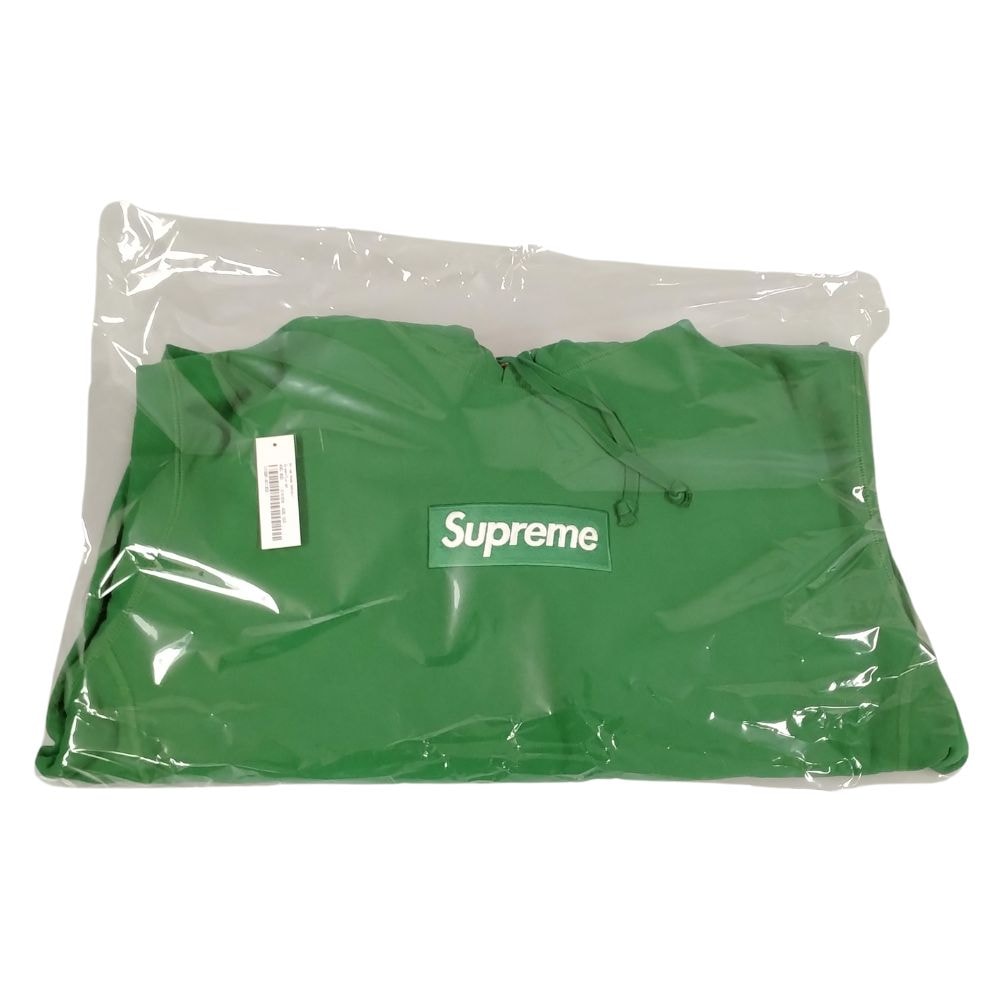 Supreme Box Logo Hooded Sweatshirt "Green" (24FW)