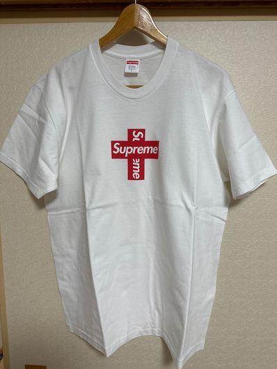Supreme Cross Box Logo Tee "White"