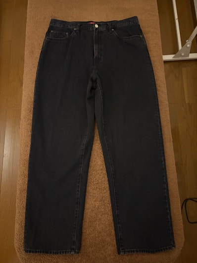 Supreme Baggy Jean "Black" (24FW)