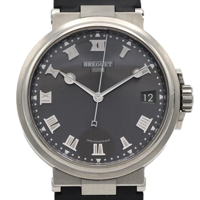 【ノーメンテナンス還元価格】ブレゲ マリーン TI 5517TI/G2/5ZU TI 自動巻