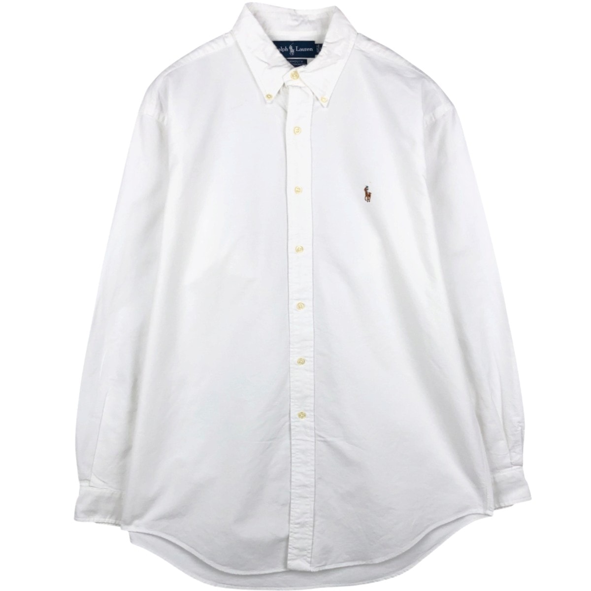 古着 90年代 ラルフローレン Ralph Lauren YARMOUTH 長袖 ボタンダウンシャツ メンズL相当 ボタンダウン ヴィンテージ/eaa676967