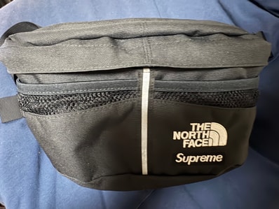 Supreme x The North Face Split Waist Bag "Black" NM72400I / NF0A875G