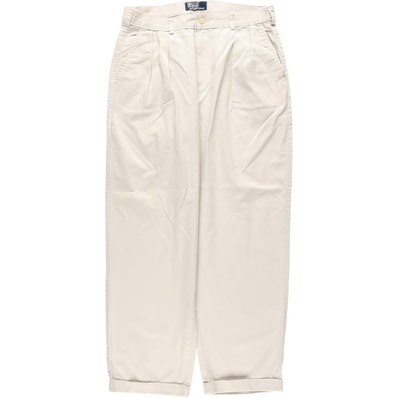 古着 ラルフローレン Ralph Lauren POLO by Ralph Lauren ツータック チノパンツ メンズw33相当/eaa663494