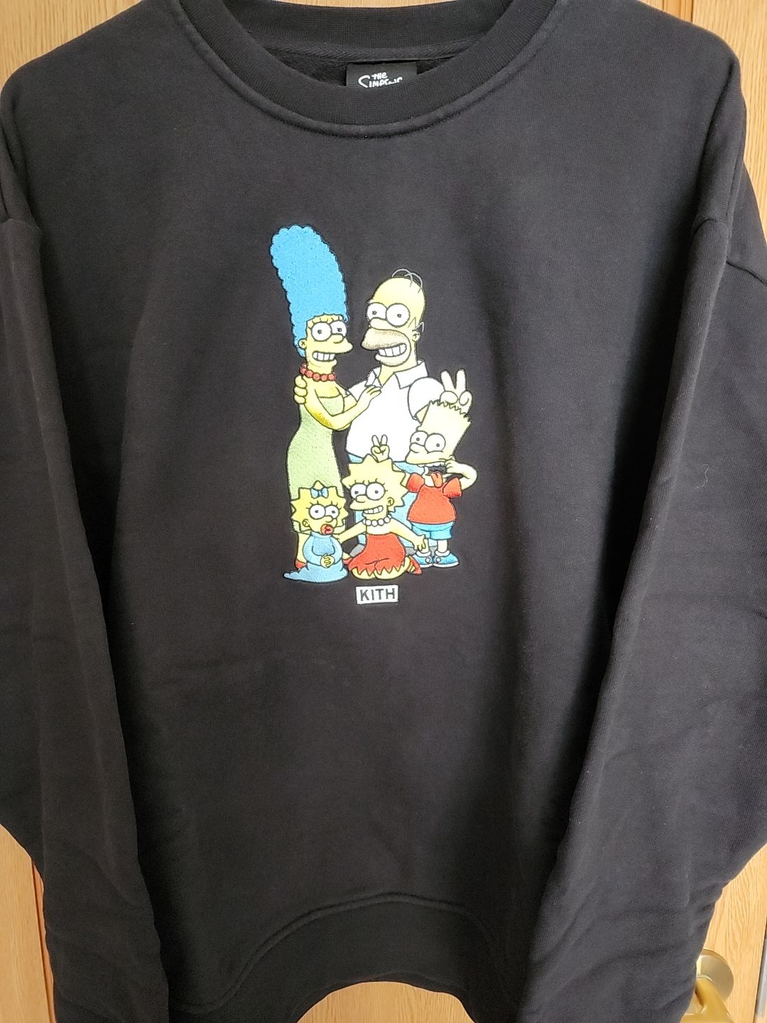 Kith The Simpsons Portrait Crewneck "Black"