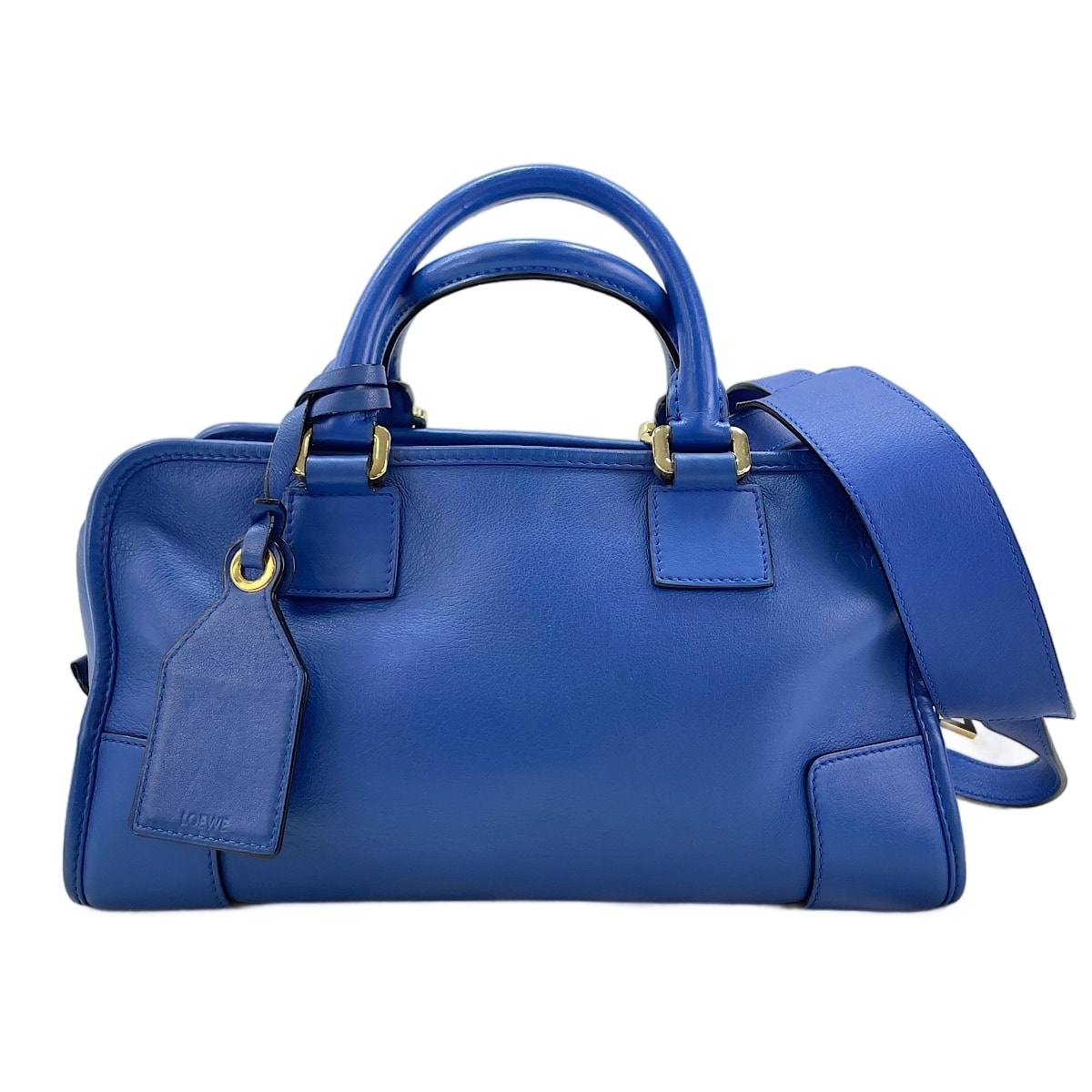 ロエベ LOEWE レザー アマソナ 28 2WAY ハンドバッグ【中古】