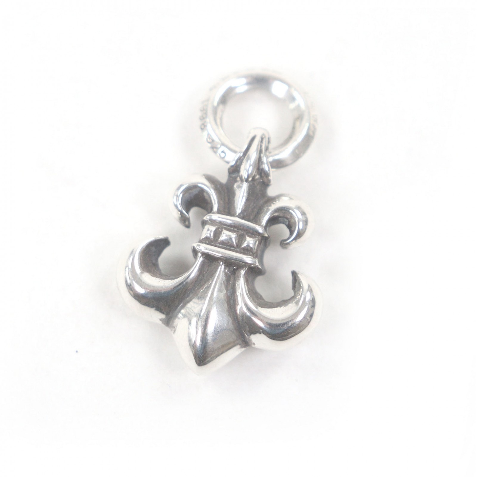 Chrome Hearts #B Stack Charm BS Flare "Silver"