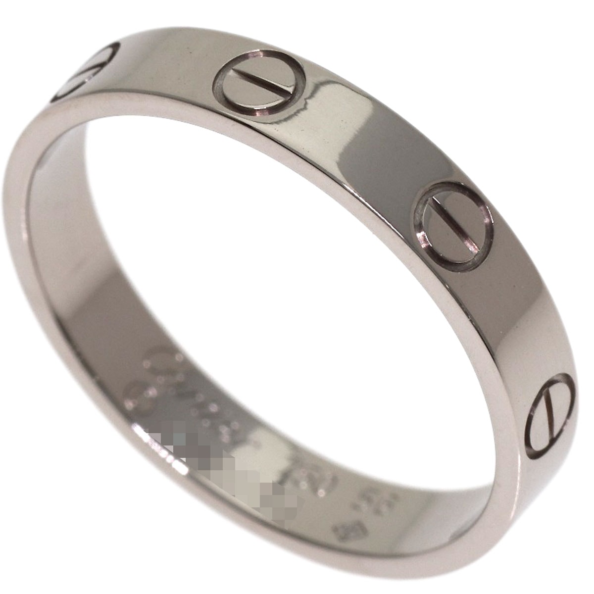 CARTIER カルティエ ミニラブリング #56 リング・指輪 K18WG レディース [中古]