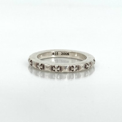 CHROME HEARTS(クロムハーツ) TFP PNK PLS トゥルーファッキンパンク プラスパンク Sv925 #17号 リング・指輪 5.33g シルバー