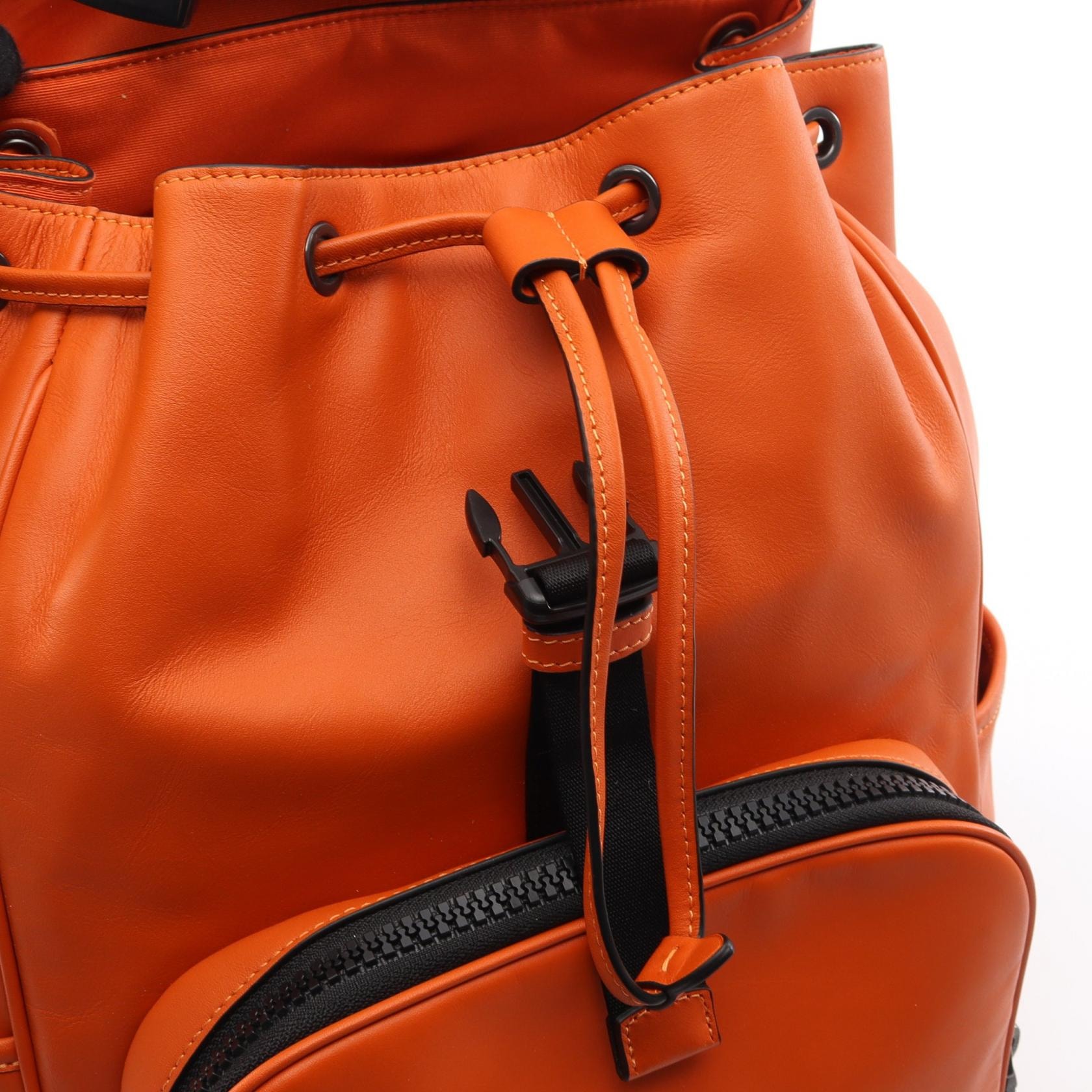 C (やや傷や汚れあり)】コーチ COACH レーサー リュックサック バック
