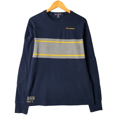古着 90年代 ラルフローレン Ralph Lauren POLO SPORT ポロスポーツ ロングTシャツ ロンT メンズM相当 ヴィンテージ/eaa591527