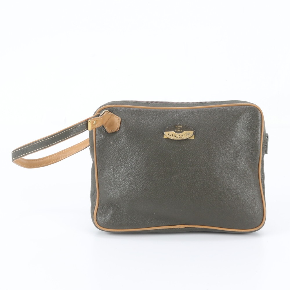 ■美品 グッチ セカンドバッグ レザー
