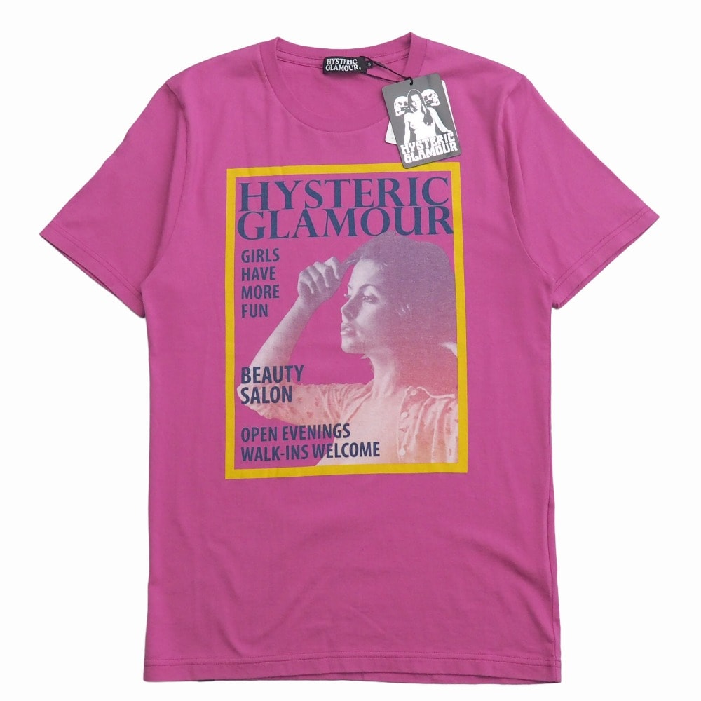 ■未使用品■HYSTERIC GLAMOUR ヒステリックグラマー 半袖Tシャツ サイズS ロゴプリント ヒスガール 20260323/RA8654
