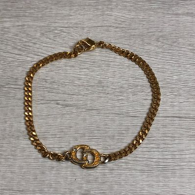 クリスチャン・ディオール ブレスレット ラインストーン