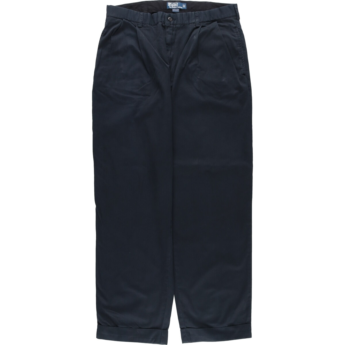 古着 ラルフローレン Ralph Lauren POLO by Ralph Lauren ツータック チノパンツ メンズw35相当/eaa522202