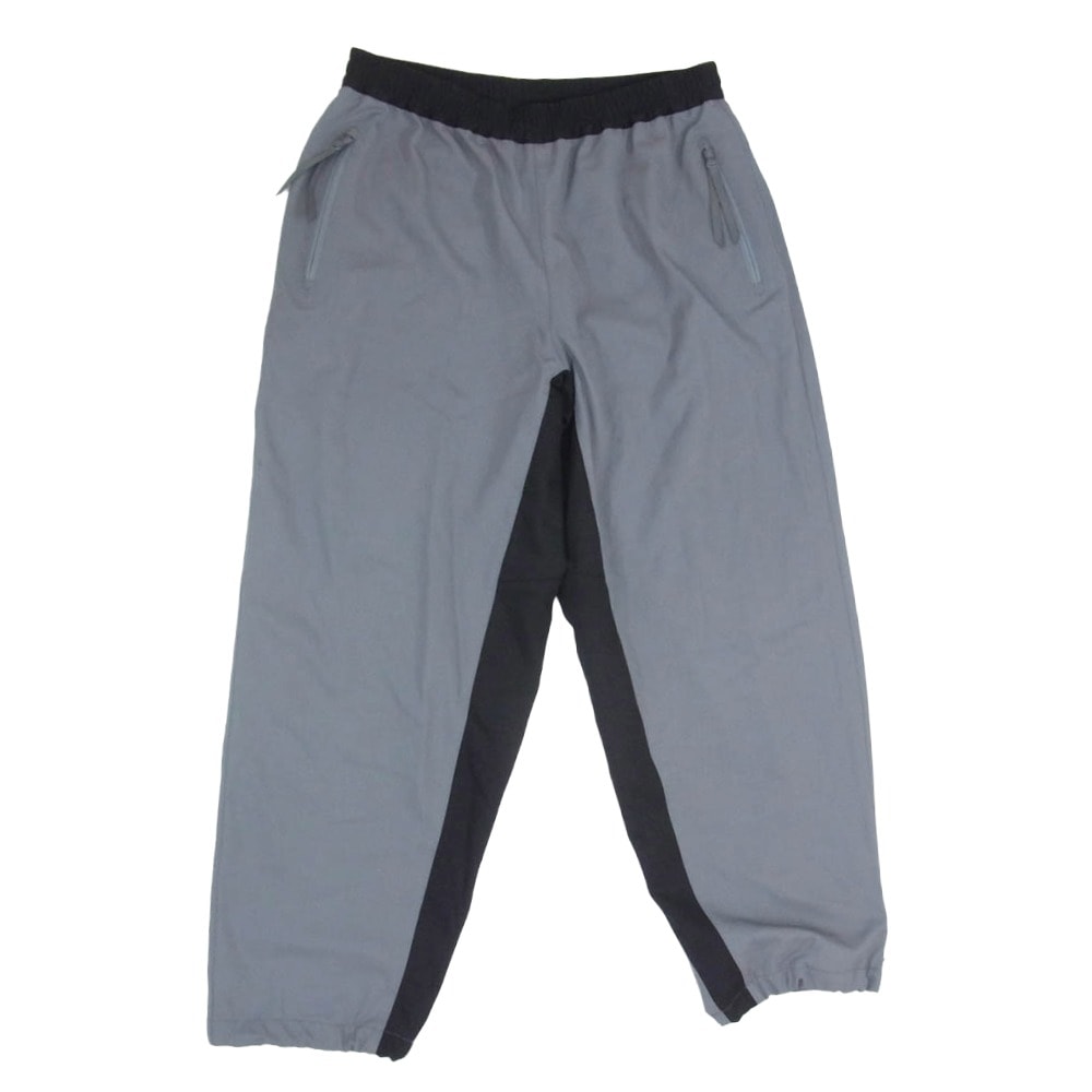 GRAPHPAPER グラフペーパー パンツ 24AW GM243-40047 Wool Nylon Gabardine Track Pants ウール ナイロン ギャバジン トラック パンツ グレー系 ブラック系 2【中古】