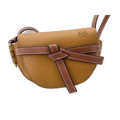 ロエベ LOEWE レザー ゲートmini ショルダーバッグ【中古】