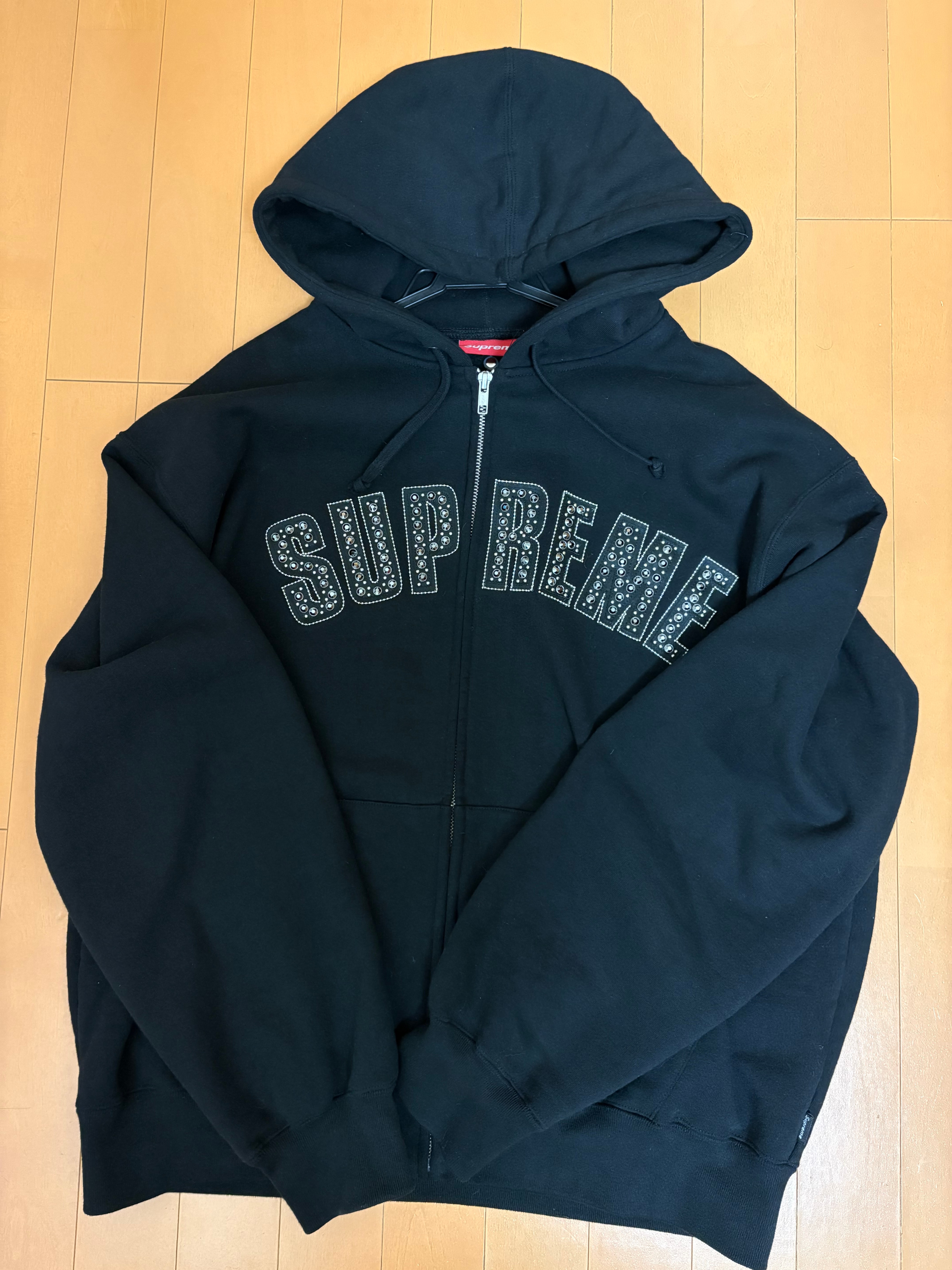 Supreme x B.B. Simon Zip Up Hooded Sweatshirt 