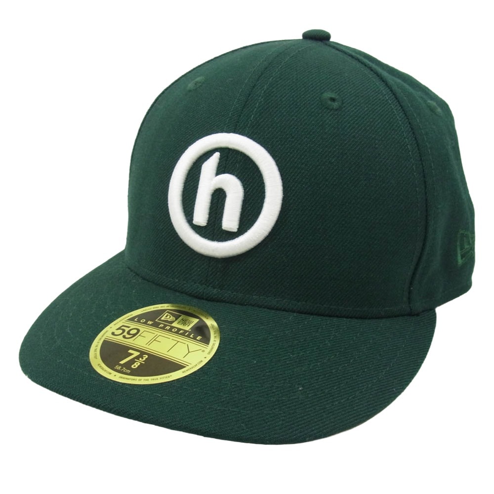 NEW ERA ニューエラ x HIDDEN NEW YORK ヒドゥンニューヨーク 59FIFTY コーデュロイ キャップ 帽子 グリーン系【中古】