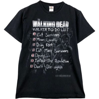 古着 フルーツオブザルーム FRUIT OF THE LOOM HEAVY COTON HD THE WALKING DEAD ウォーキングデッド 映画 ムービーTシャツ メンズM相当/eaa649620