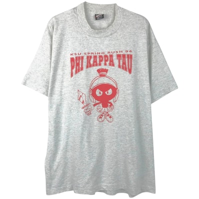 古着 90年代 フルーツオブザルーム FRUIT OF THE LOOM BEST Marvin the Martian マービン ザ マーシャン カレッジTシャツ USA製 メンズXL相当 ヴィンテージ/eaa647796