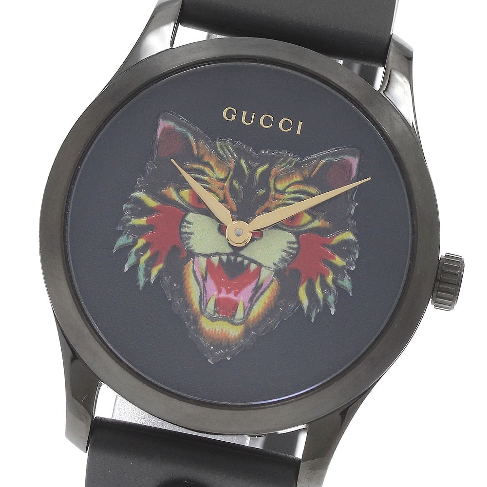 ☆良品 グッチ アングリーキャット メンズ 【中古】
