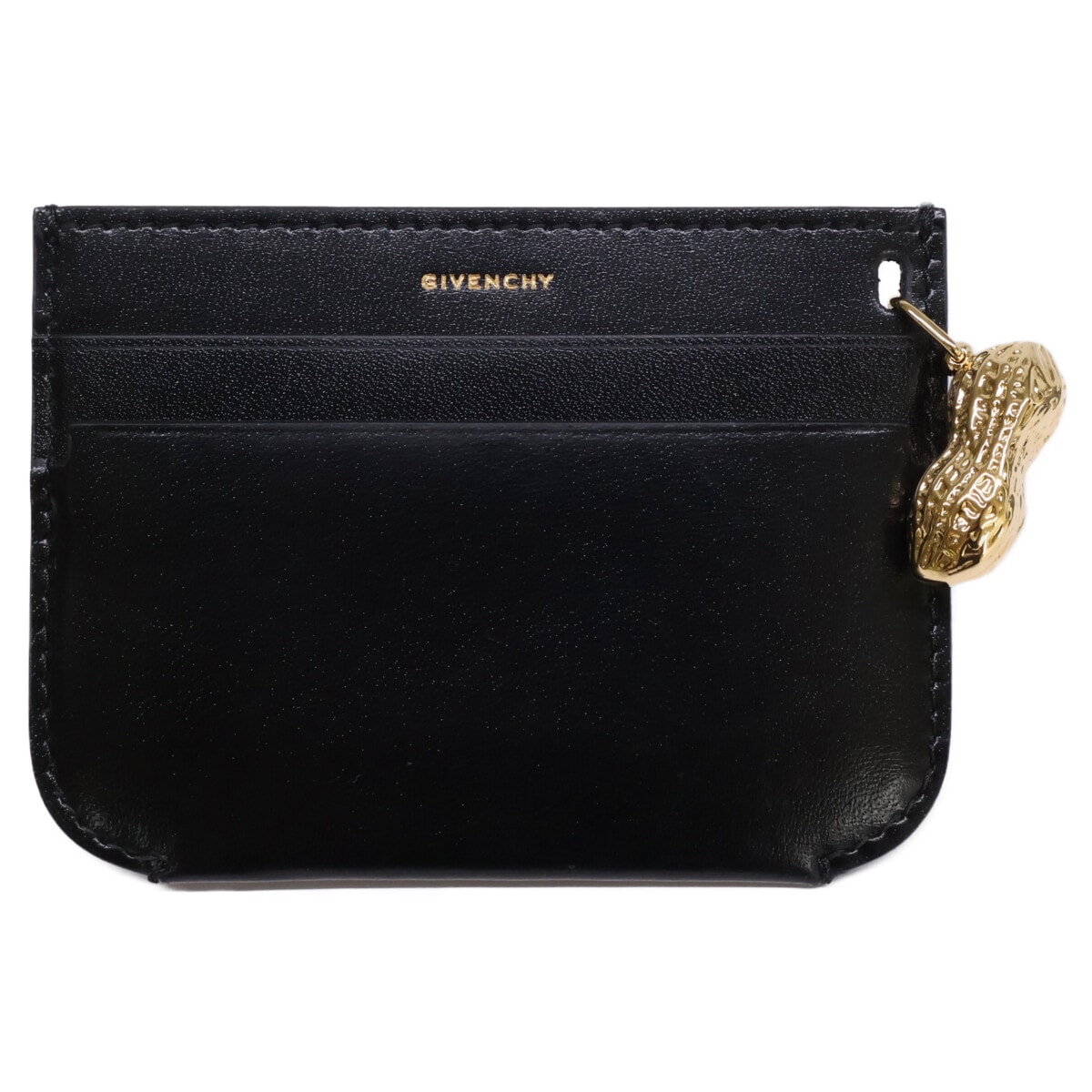 ジバンシー 【美品】BB60QBB13A-001 ラッキーチャーム カードホルダー ボックスレザー