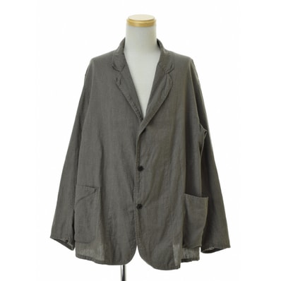 COMOLI Heather Yarn Jacket "Gray"