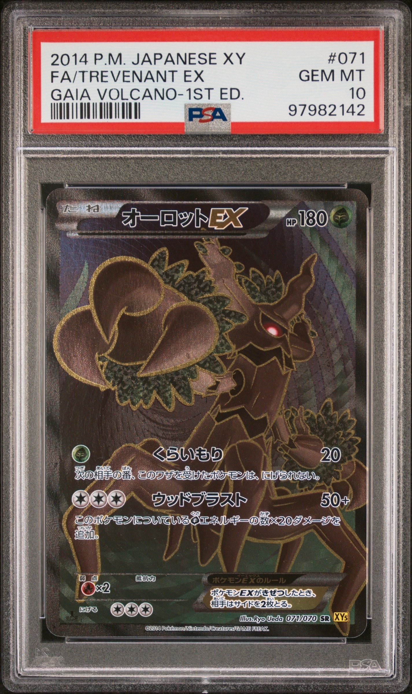 オーロットEX SR :1ED [XY5 071/070](拡張パック「ガイアボルケーノ