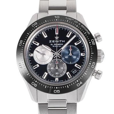 ZENITH ゼニス クロノマスター エル プリメロ スポーツ 03.3100.3600/21.M3100 ステンレススチール【中古】