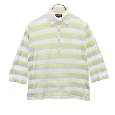 BURBERRY ゴルフ 7分袖 ポロシャツ