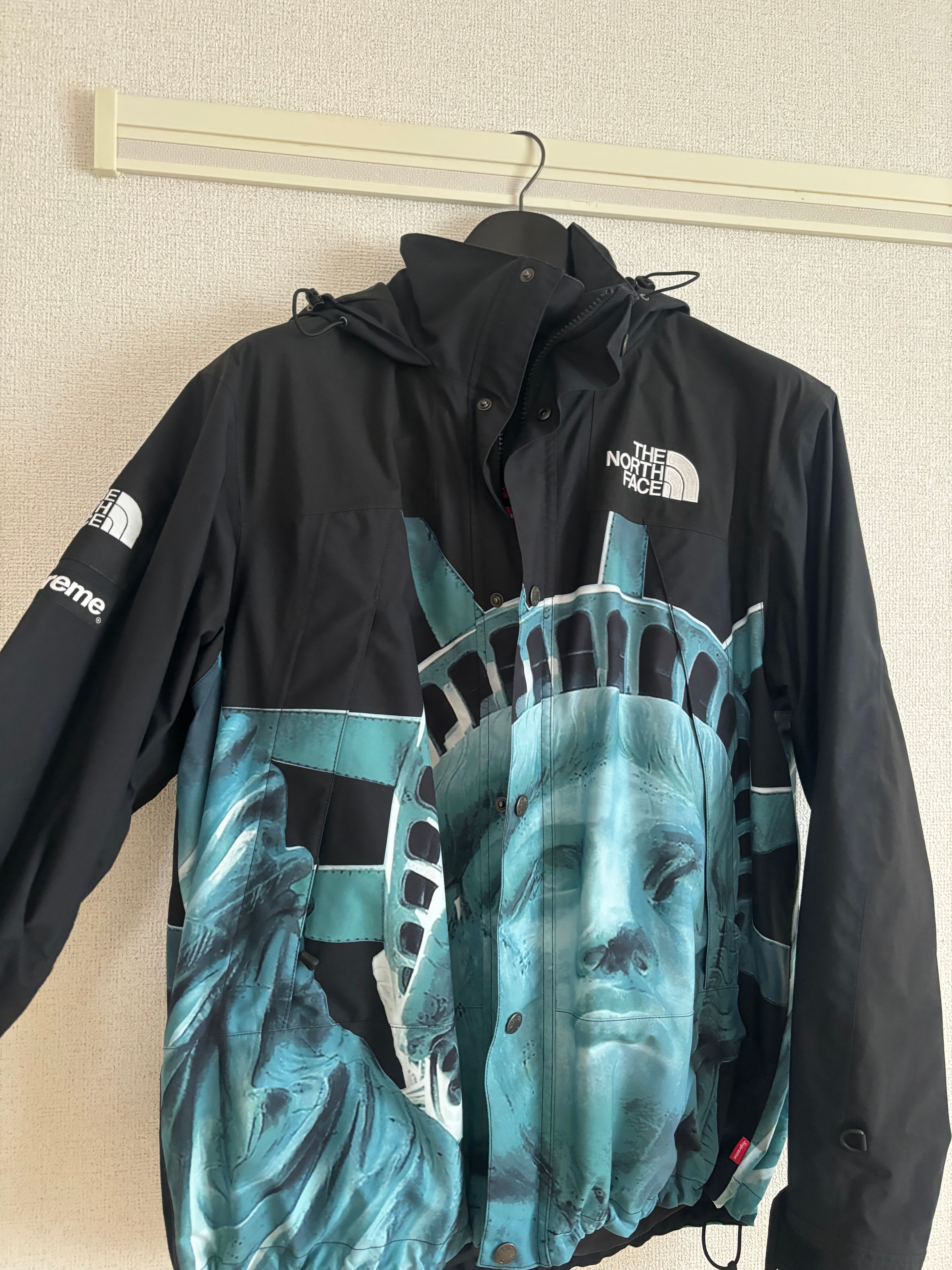 Supreme x The North Face Statue of Liberty Mountain Jacket "Black"