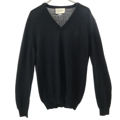 GUCCI グッチ 長袖 Vネック セーター