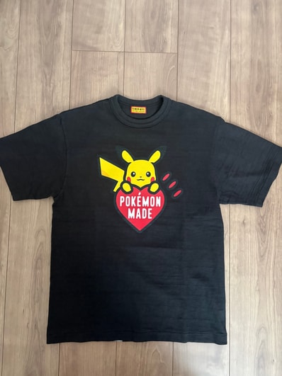 HUMAN MADE x Pokemon Made Graphic T-Shirt (Pikachu) Online Store "Black"
