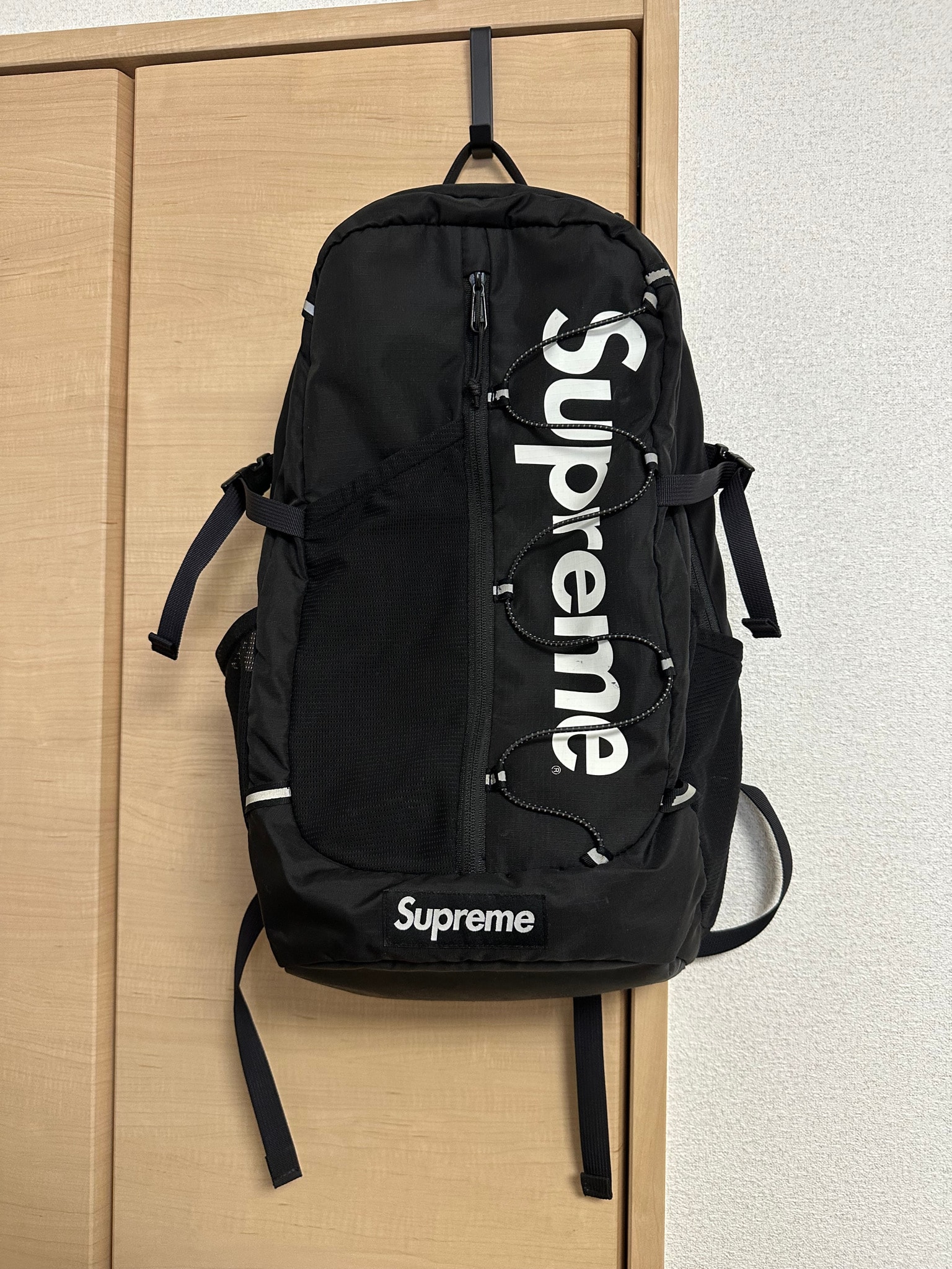 Supreme 2017SS Backpack "Black"