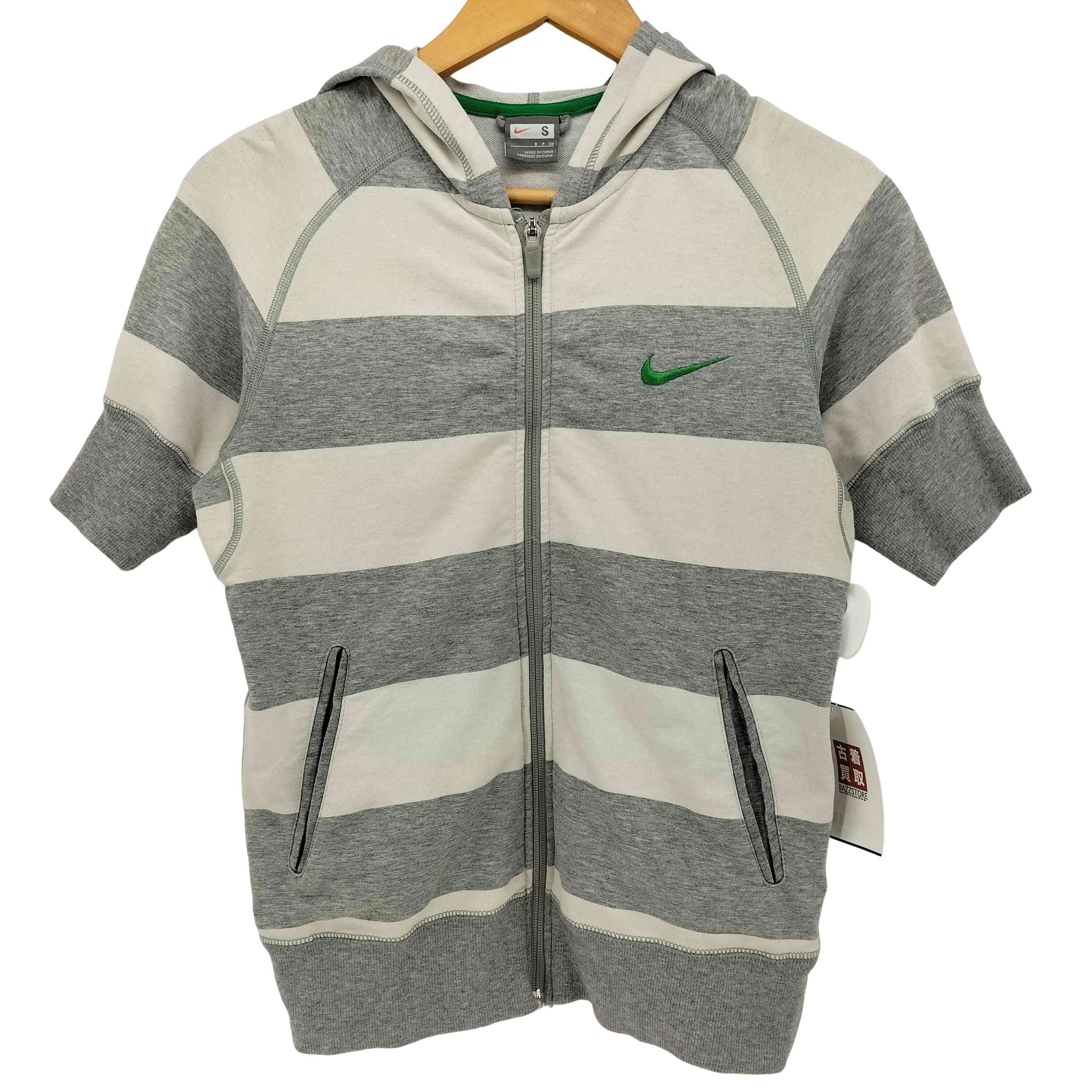 00S グレータグ ボーダー S/S ジップ パーカー【1141601881304】