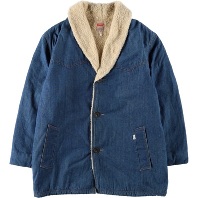 古着 リーバイス Levi's 中綿入り デニムボアジャケット メンズXL相当/eaa679682