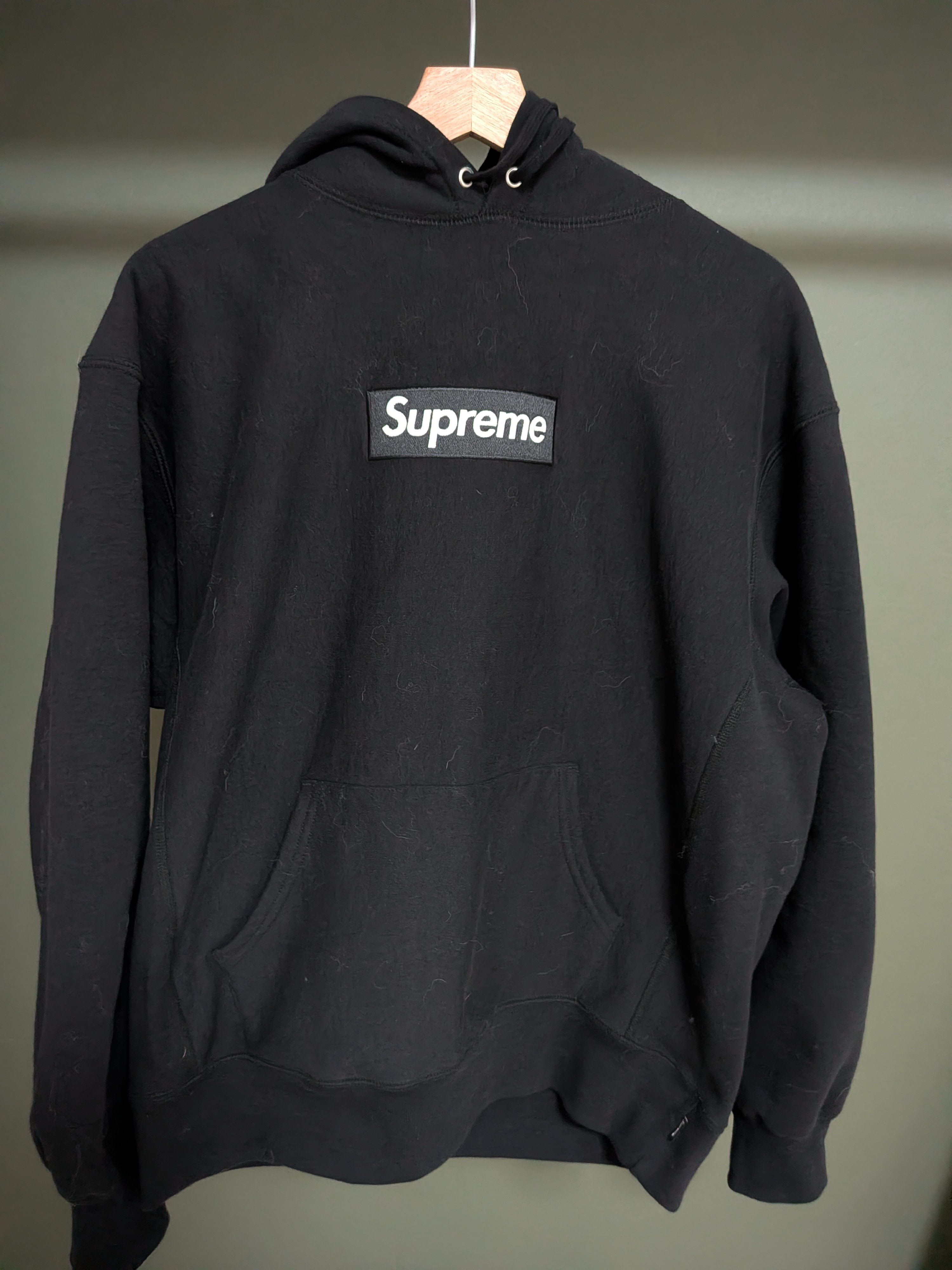 Supreme Box Logo Hooded Sweatshirt "Black" (21FW)