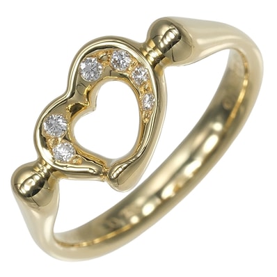 ティファニー オープンハート 7.5 レディースリング・指輪