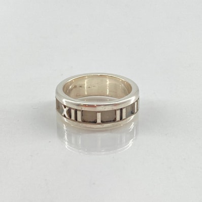 TIFFANY&Co.(ティファニー) アトラス Ag925 #9号 リング・指輪 5.16g シルバー