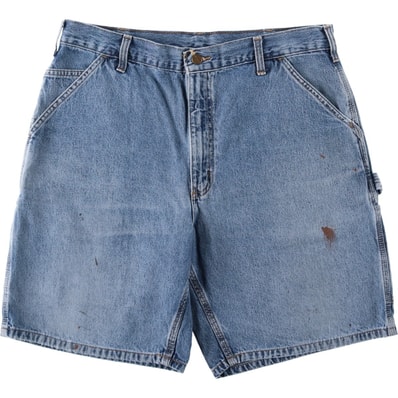 古着 カーハート Carhartt デニムペインターショーツ ショートパンツ メンズw36相当/eaa656881