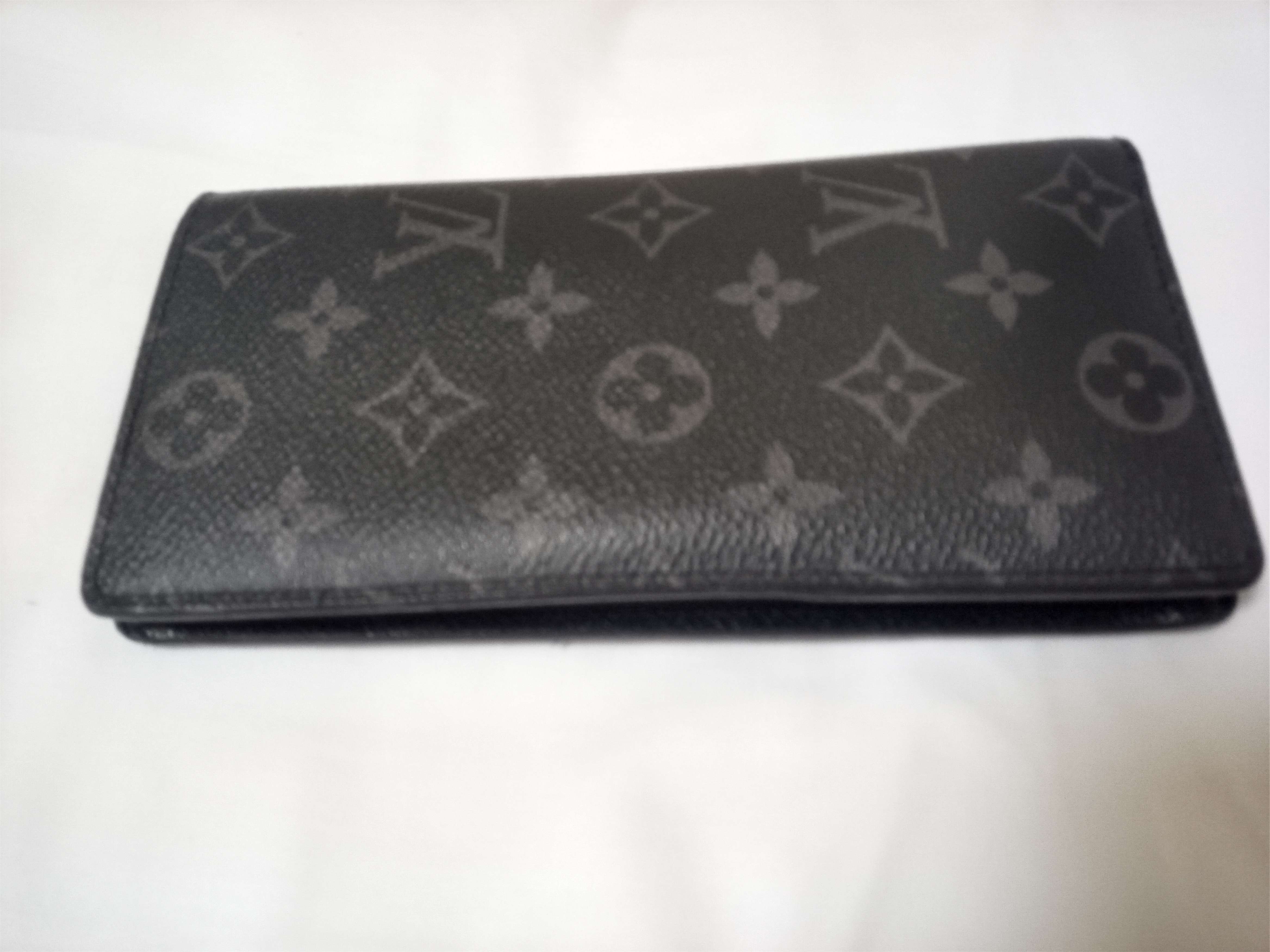 Louis Vuitton Brazza Wallet Monogram Eclipse
