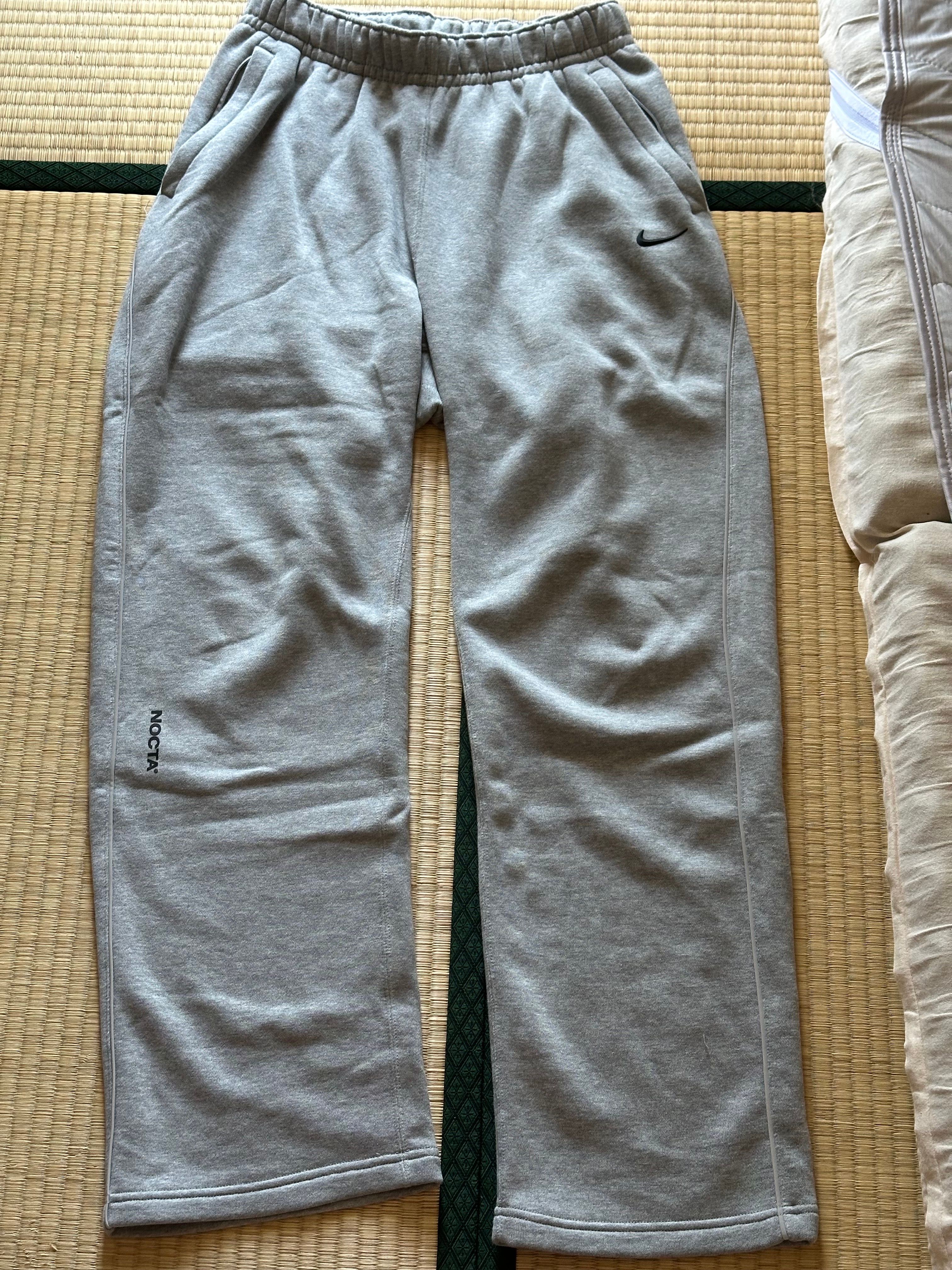 Nike x Drake NOCTA Fleece CS Open Hem Sweatpant (Asia Size) "Dark Grey"