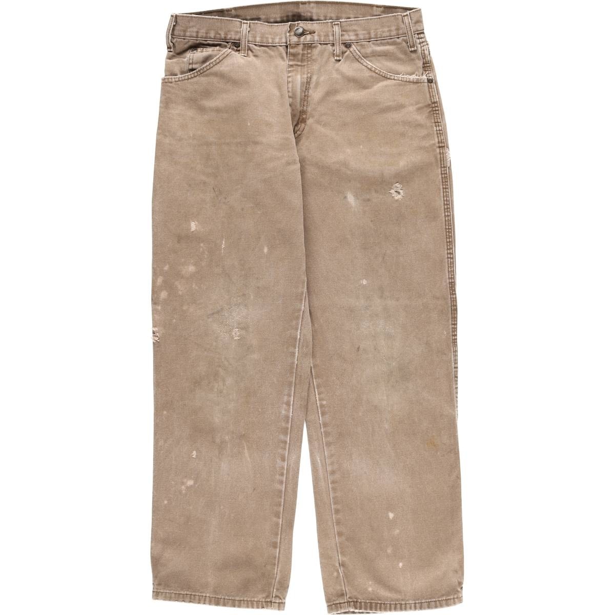 古着 ディッキーズ Dickies ダックペインターパンツ メンズw33相当/eaa459784